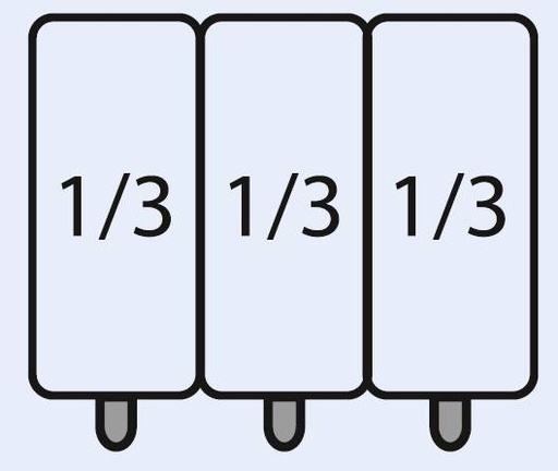 SARO Nudelkorbset 3 x 1/3