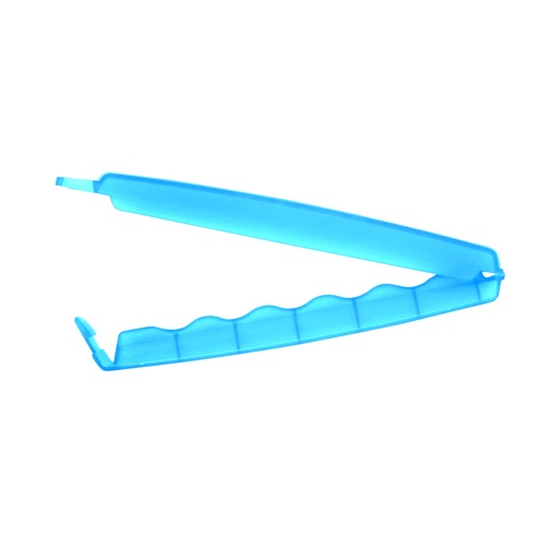 Verschluss-Clip aus Polypropylen, 175 mm, blau