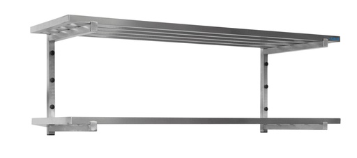 SARO Wandbord mit Streben, 2 Borde, 1600 mm