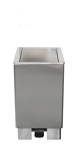 SARO Edelstahlmülleimer 60 Liter, Modell APOLLO