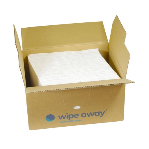 Wischtuch/Poliertuch "wipe away® Viscotex" Z-Falz Vlies, 70 g/m², 38 cm x 30 cm, weiß | 250 Blatt