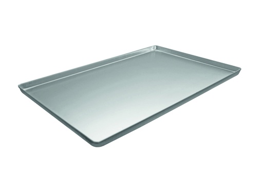 Ausstell-/Thekenblech aus Aluminium, 600 x 400 x 20 mm, silber