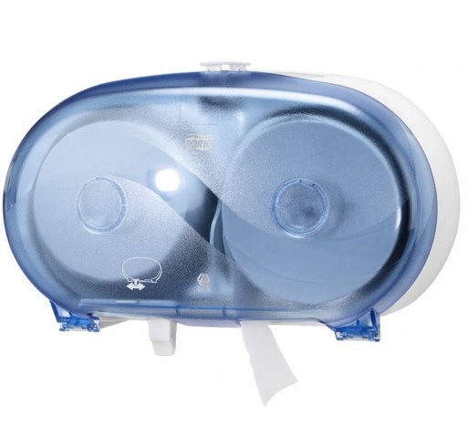 Toilettenpapier-Rollen-Spender für 2 Rollen | blau