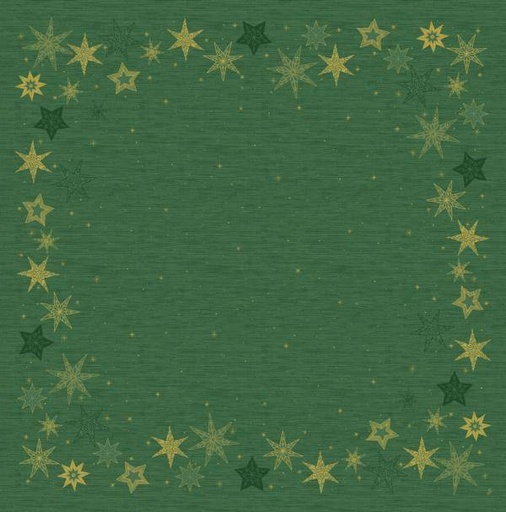 Dunicel-Mitteldecke 84 x 84 cm, unterverpackt | mit Motiv | mit Motiv Star Stories Green