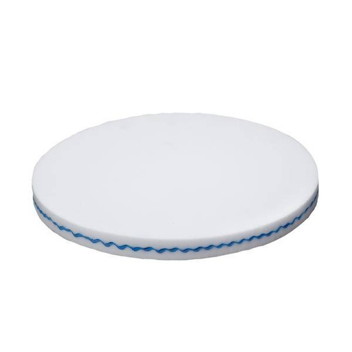 Maschinenpad "Blue Wave" 430 mm - 17'' Melamine | weiß