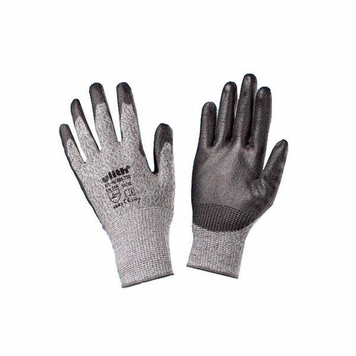 Arbeitsschutzhandschuhe/Schnittschutzhandschuhe "Ulith", grau/schwarz | Größe 11 (XXL)