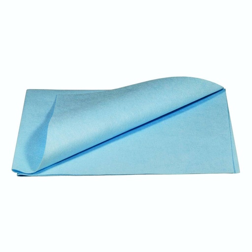 Mikrofasertuch Vlies ca. 40 x 45 cm gepresst | blau