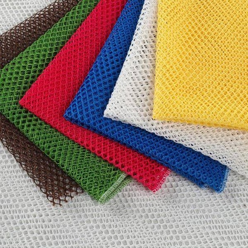 Wäschenetz PES 2 mit Reißverschluss, B 600 x H 900 mm | Farbe braun
