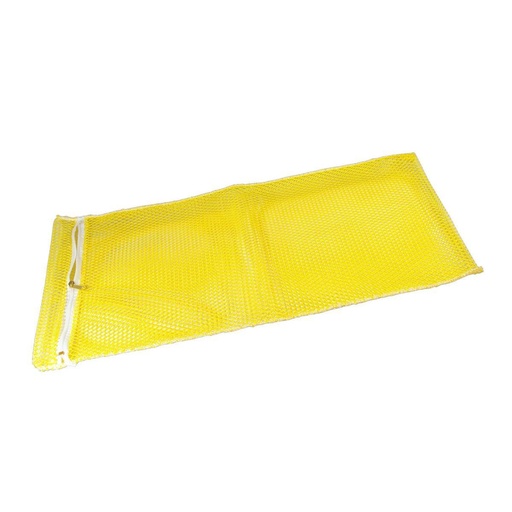 Wäschenetz PES 2 mit Reißverschluss, B 400 x 600 mm | Farbe: gelb