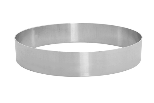 Tortenring aus Aluminium, Ø 460 mm, 50 mm, 1 Stück