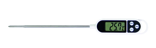 Einstich Thermometer aus Edelstahl, -50 °C bis +300 °C