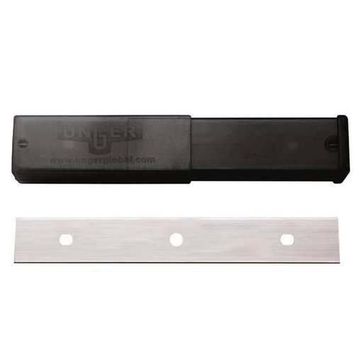 ErgoTec® Ninja Ersatz-Edelstahlklingen/Glasschaber 10 cm | 25 Klingen/Etui
