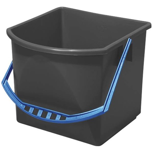 Zubehör/Ersatzteil: Vermop Orbit Eimer, 17 Liter, anthrazit | Henkelfarbe blau