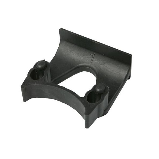 Geräte-Halter, klein Ø 22 - 32 mm | schwarz