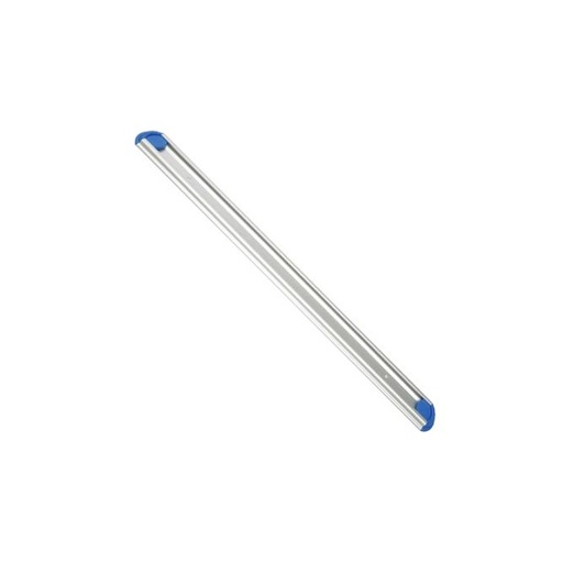 Gerätehalterschiene 50 cm inklusive 2 farbige Endkappen | blau