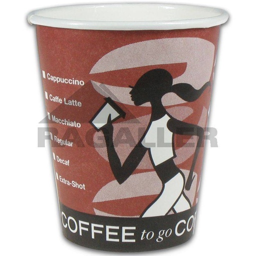 Kaffeebecher US-Coffee-Cup 12oz/300 ml, FSC "Coffee Crabber", d=90 mm | 50 Stück