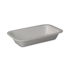 Menüschale Polystyrol siegelfähig ungeteilt, 600 ml 247 x 153 x 40 mm | 500 Stück weiß