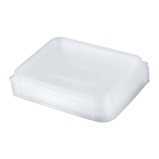 Deckel PP klar für Kunststoffschalen, 180 x 133 mm | 300 Stück