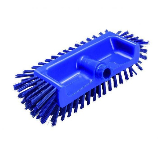 Hygiene - Eckenschrubber, Außengewinde mit Innenachtkant, 32 cm | blau