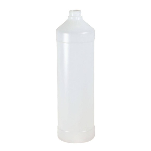 Leerflasche/Zylinderflasche 1 Liter, natur, mit Gewinde RD 28