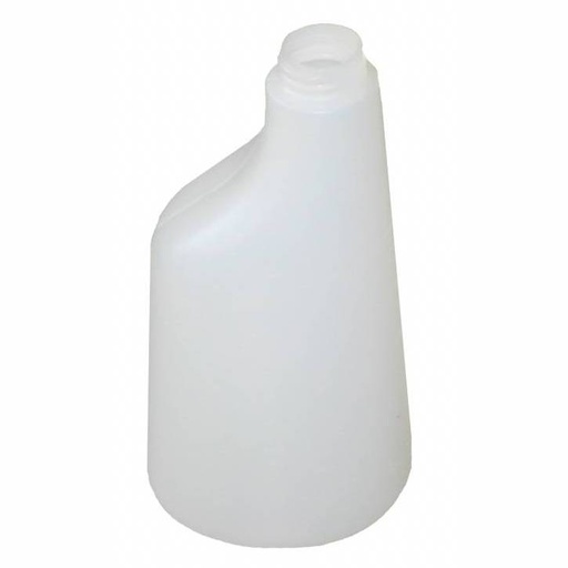 Tex-Spray Leerflasche 600 ml, Handzerstäuberflasche aus Polyethylen (ohne Sprühkopf), mit Logo "Reinigungsmittel aus dem Erzgebirge"