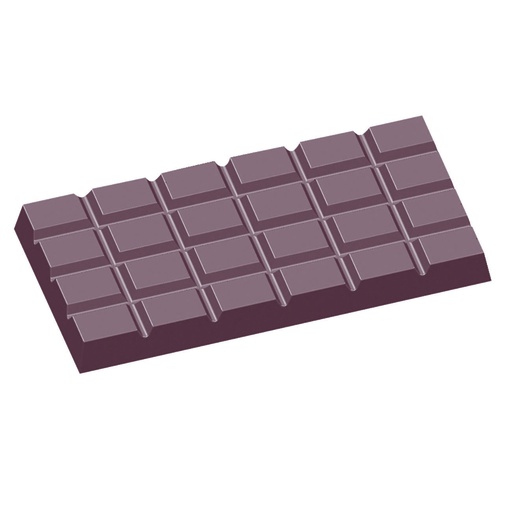 Schokoladen Form aus Polycarbonat, 67 x 33 x 5 mm