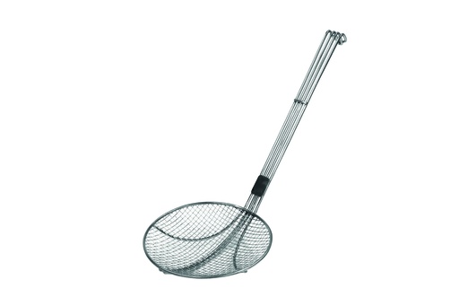 Frittierschaufel aus Edelstahl, 640 mm, Ø 220 mm