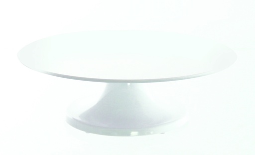 Tortenplatte aus Melamin, Ø 320 mm, weiß