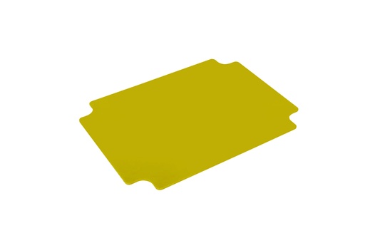 Ersatz-Schneidebrett aus Hochdruck-Polyethylen, 400 x 300 mm, gelb