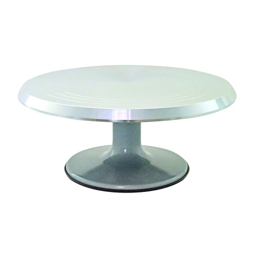 Tortenplatte aus Aluminium, Ø 310 mm, drehbar