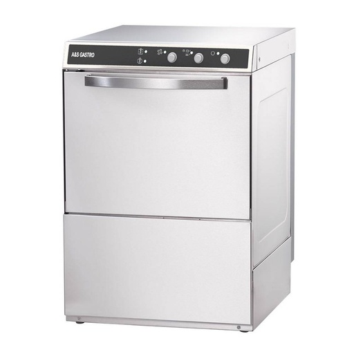 Geschirrspülmaschine inkl. Klarspülmitteldosierpumpe | 400 Volt, 4,9 kW | 565x665x835 mm