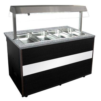 Salatvitrine Gastroline Open mit 240 Liter Volumen | 1000x800x850  mm
