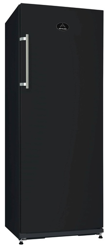 Lagerkühlschrank 310 Liter | 1 Volltür | Schwarz | 600 x 650 x 1630 mm