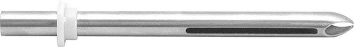 Tülle geschlitzt aus Edelstahl, Ø 11,1 mm, 127 mm