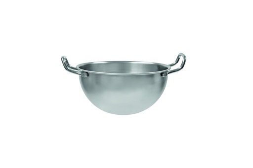 Handschnellkessel aus Edelstahl, Ø 220 mm