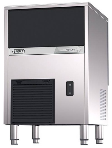 Eiswürfelbereiter als Kegeleiserzeuger | Eisproduktion: ca. 44 kg / 24 Stunden| Luftkühlung | R290, 455 W | 497x592x687 mm