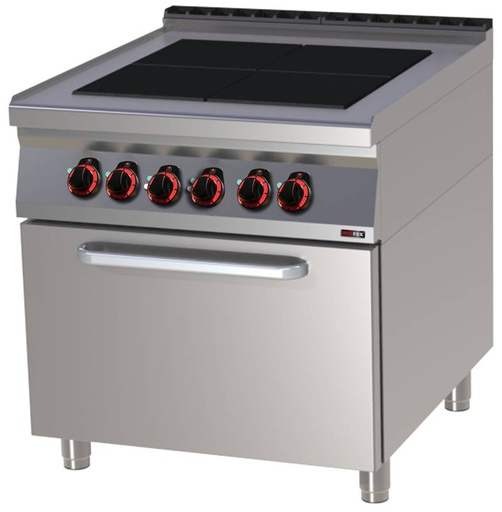 Thermik Serie 900 I Elektroherd mit Backofen I SPLT-90/8021E
