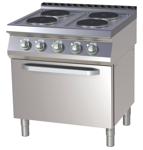 Thermik Serie 700 I Elektroherd mit Backofen I SPT-780/11E