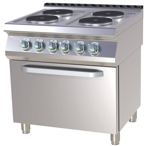 Thermik Serie 700 I Elektroherd mit Backofen I SPT-780/21E