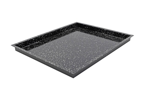 Backblech GN 2/1, Granit-Emaille, 650 x 530 mm