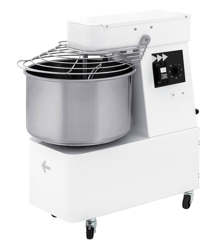 Spiralteigknetmaschine für 42 kg | 400 Volt | Volumen: 48 Liter | 480x805x850mm