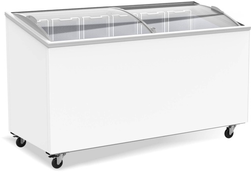 Tiefkühltruhe  mit Glasschiebedeckeln | 461 Liter | 6 Körbe