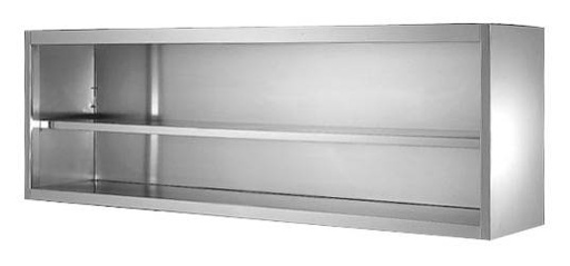 Wandhängeschrank offen, Bautiefe 400 mm | 1300x400x600 mm