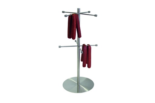 Brezelständer aus Edelstahl, Ø 210 mm, 500 mm