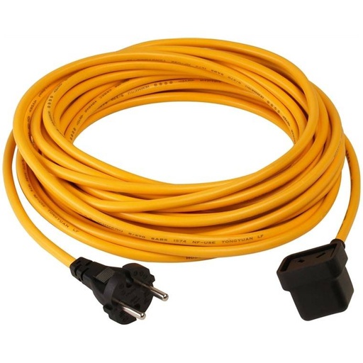 Zubehör/Ersatzteil: Nucable-Zuleitung 2-adrig, 10 m x 1,5 mm², NuCable | gelb