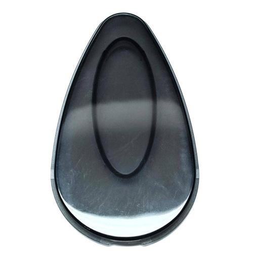 Zubehör/Ersatzteil: Sichtglas tropfenförmig, für Merida-Handtuchspender | grau