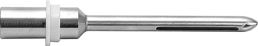 Tülle geschlitzt aus Edelstahl, Ø 22,2 mm, 127 mm