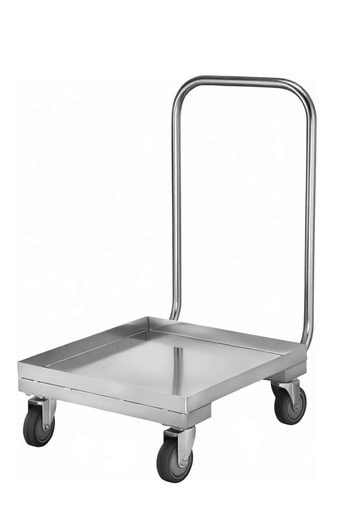 Transportwagen ECO für Spülkörbe 50x50 cm mit Griff