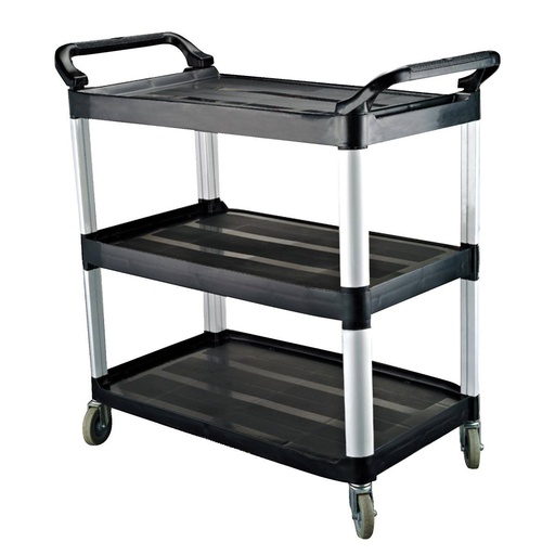 Servierwagen Kunststoff "small" / 3 Böden, 845 x 430 mm