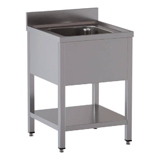 TOPLINE Spültisch / 1 Becken, 800 x 700 mm